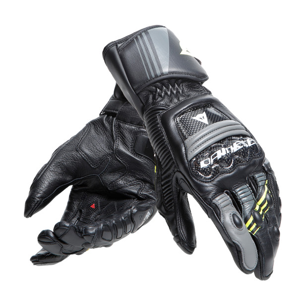 GUANTES DAINESE DRUID 4 Black/Charcoal-Gray/Fluo-Yellow