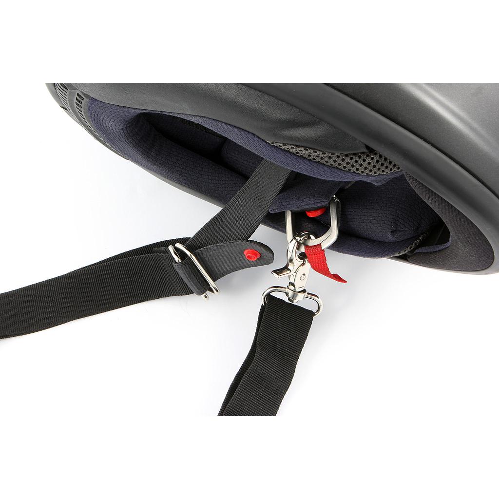 Correa de transporte p/casco c/cierre doble anillo