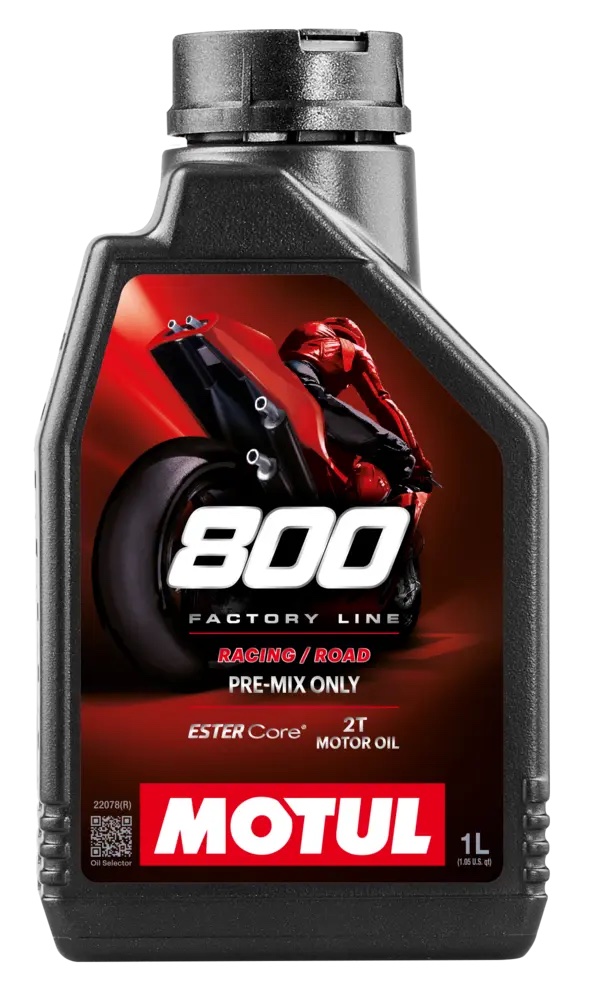 ACEITE MOTUL 800 2T ROAD RACING  1 lt