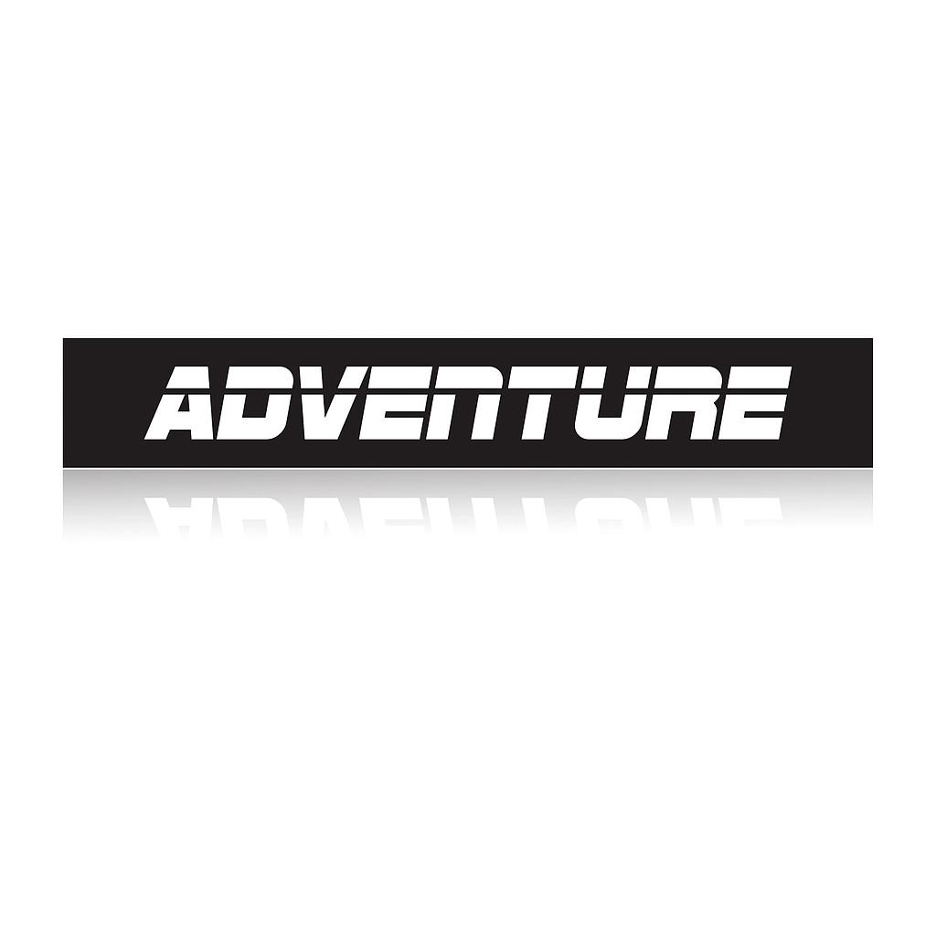 ADHESIVO ADVENTURE NEGATIVO p/top case GIVI black (2)