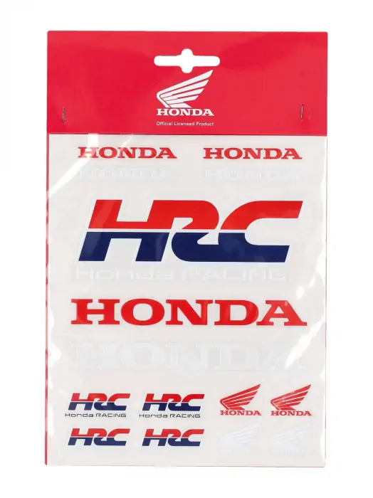 STICKER HONDA HRC 13.5x16 cm.