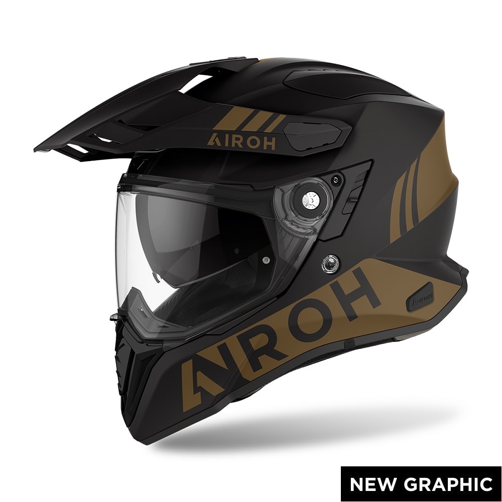 CASCO AIROH COMMANDER GOLD MATT