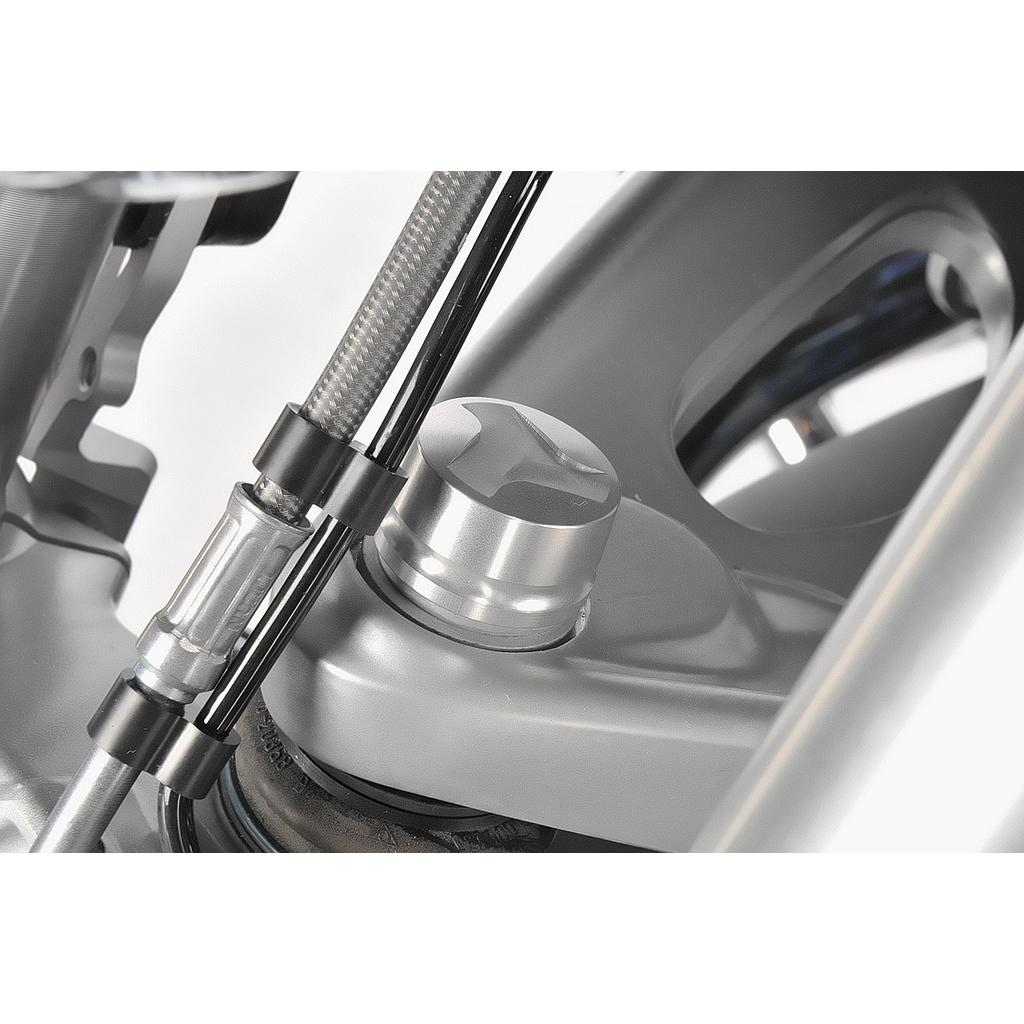 Tapa aluminio p/articulación telelever WUNDERLICH