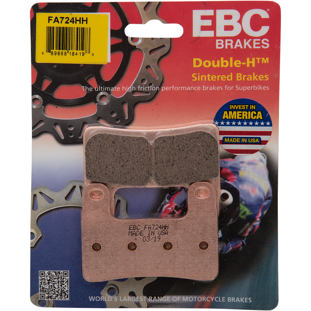 PASTILLAS DE FRENO EBC FA724HH
