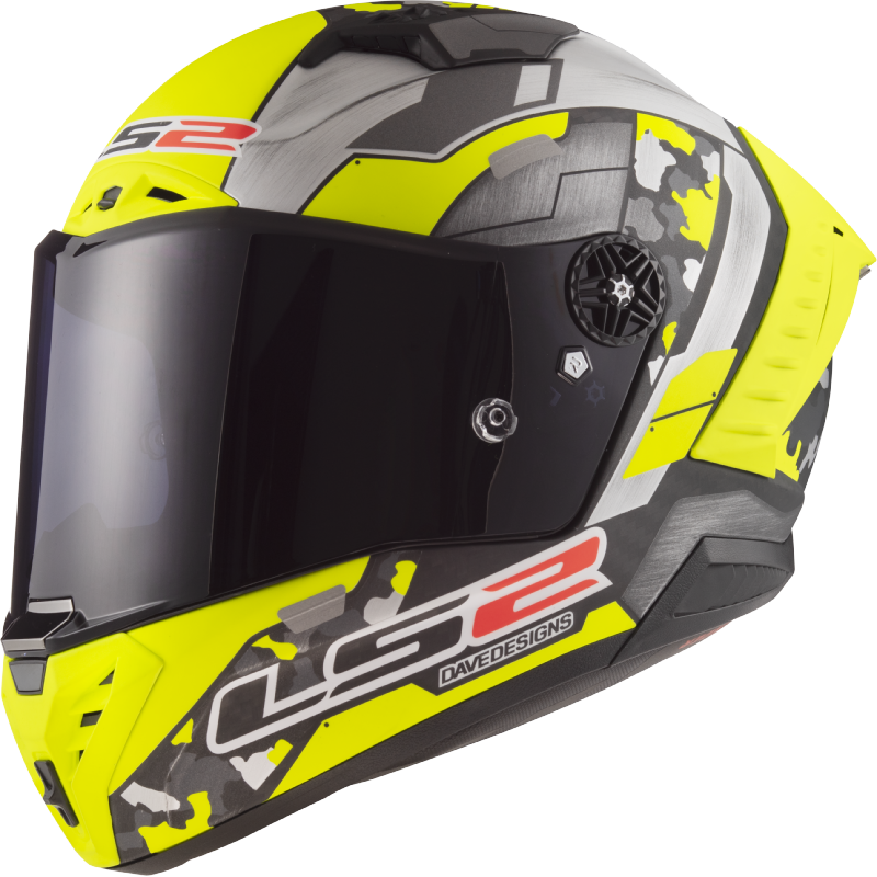 CASCO LS2 FF805 THUNDER C SPACE H-V yellow/grey 06