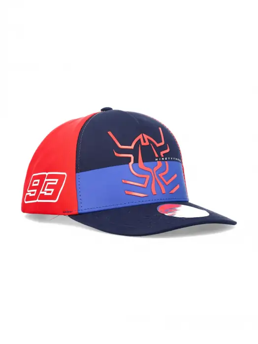 GORRA MARQUEZ ANT mid visor azul/rojo