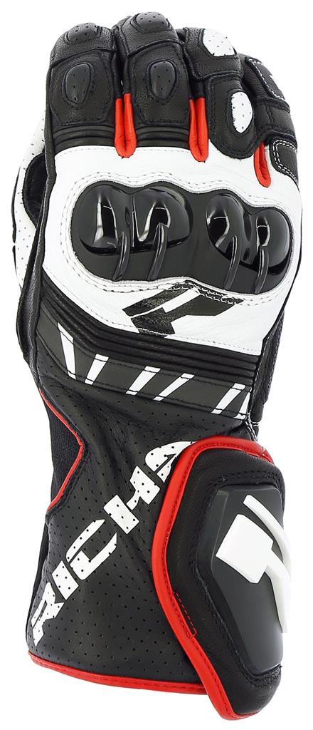 GUANTES RICHA R-PRO RACING black/fluo red