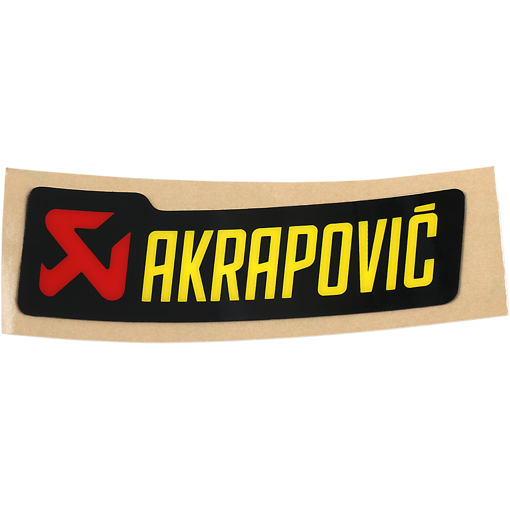 STICKER AKRAPOVIC 90 x 26.5 mm