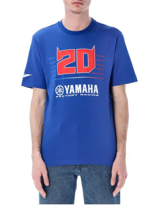 CAMISETA QUARTARARO YAMAHA DUAL blue