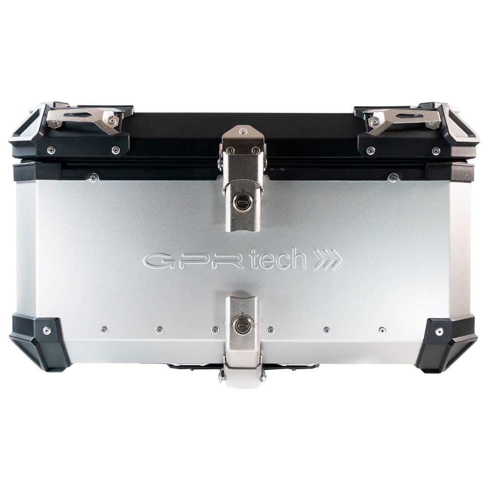 Top case GPR aluminio plata 55 lts.