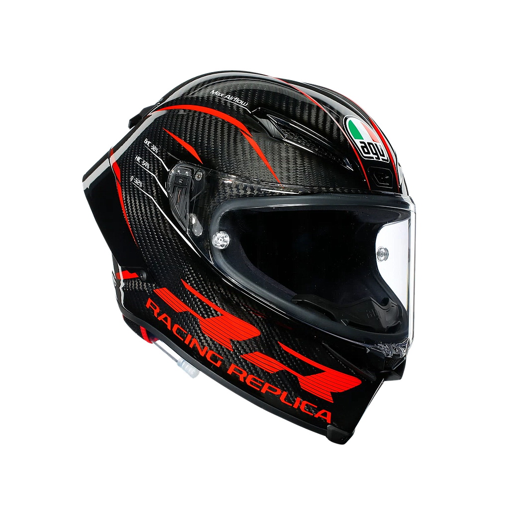 CASCO AGV PISTA GP RR E2206 DOT Performance carbon/red