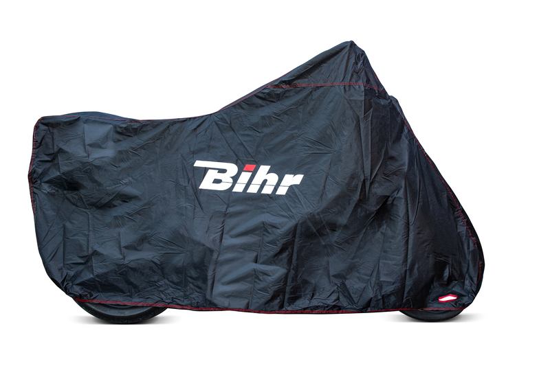 Funda moto ext. BIHR H2O+HS XL 277x103x141 cm.
