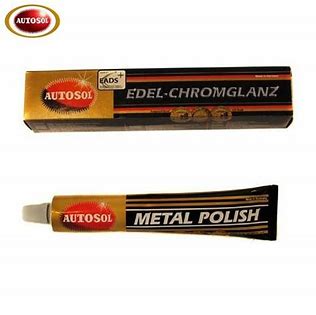 AUTOSOL PULIMENTO p/ac. inox. y cromo 75 ml.