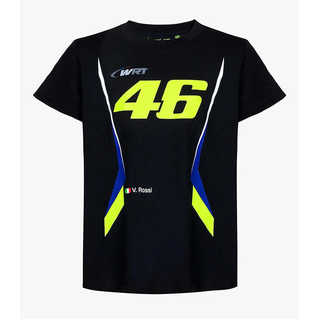 Camiseta VR46 WRT23 black kid
