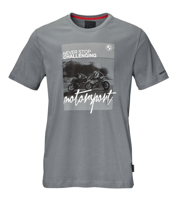 Camiseta BMW RR motorsport grey