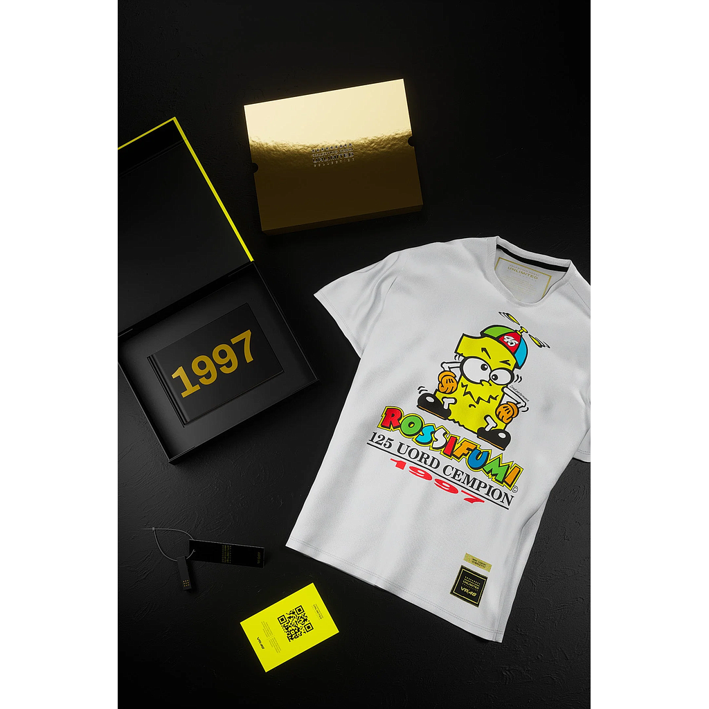 Camiseta VR46 UNLIMITED Campeonato del mundo 1997