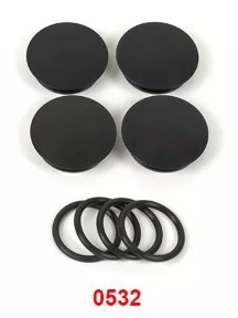CUBIERTA P/MARCO-SOPORTE MOTOR R1200GS LC - BLACK x 4