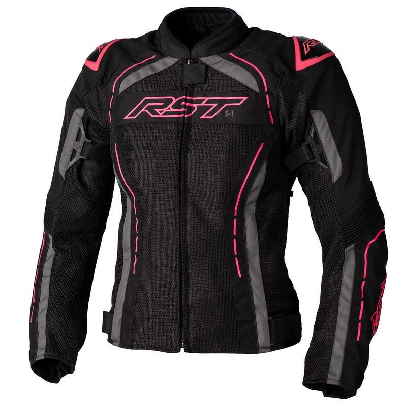 CHAQUETA RST S-1 MESH lady black/pink