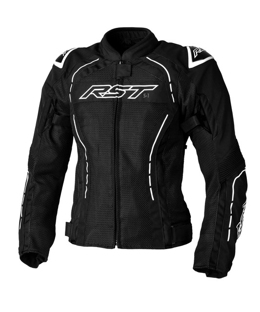 CHAQUETA RST S-1 MESH lady black/white