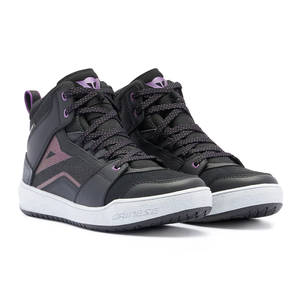 BOTIN DAINESE SUBURB D-WP lady bk/wh/purple