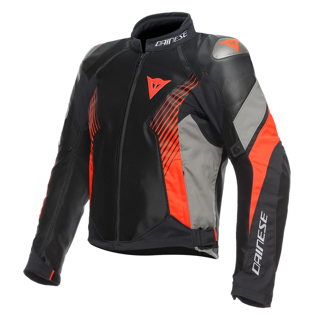 CHAQUETA DAINESE SUPER RIDER 2 Absoluteshell black/gray/red