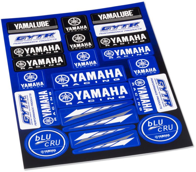 STICKER YAMAHA 21x29,5 cm.