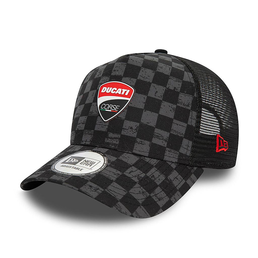 GORRA DUCATI NEW ERA CORSE Check trucker cuadros