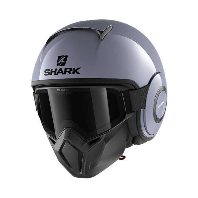 CASCO SHARK STREET DRAK gloss graphite grey