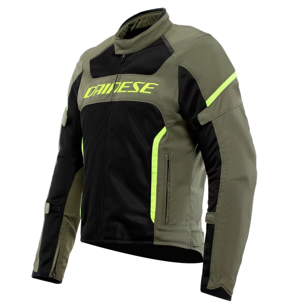 CHAQUETA DAINESE AIR FRAME 3 tex army green/black/yellow