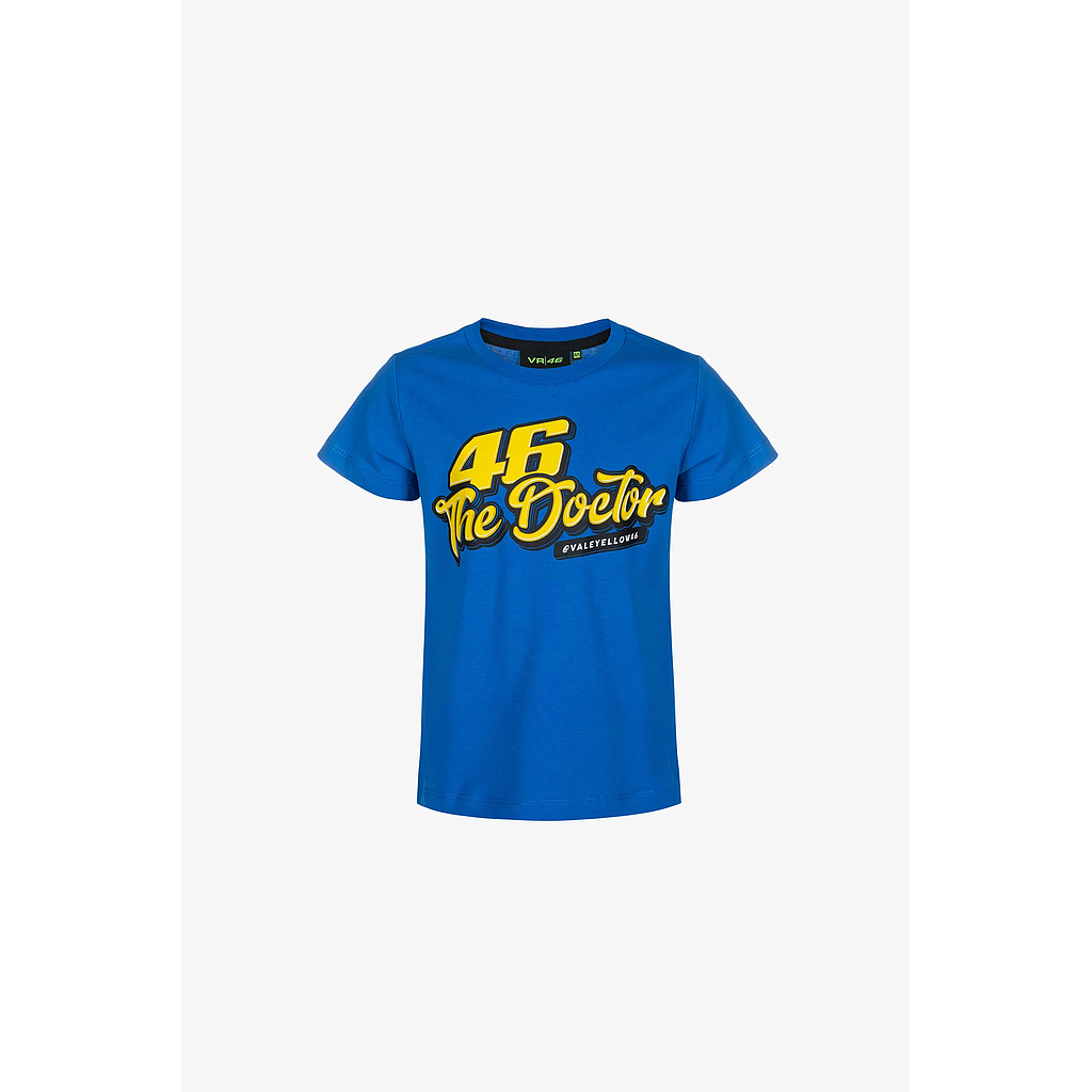 Camiseta VR46 Fan 24 kid blue