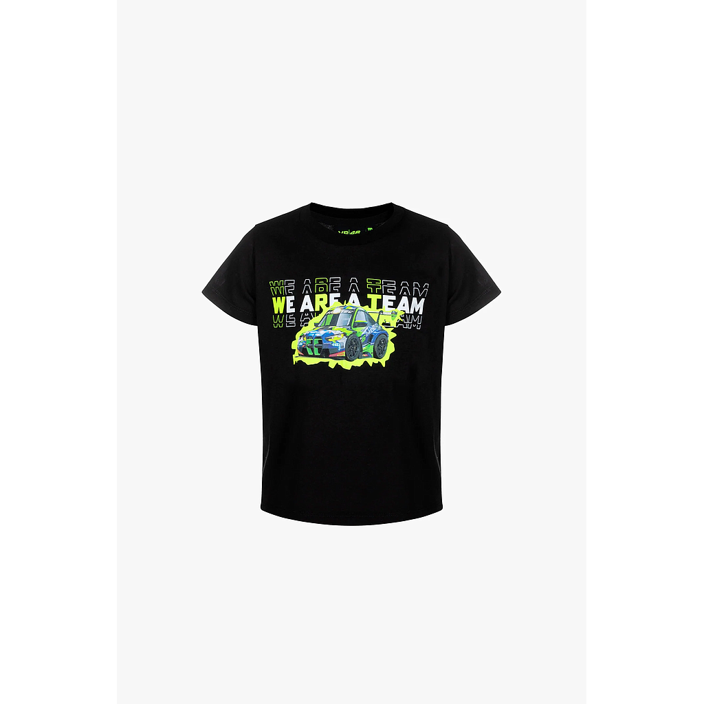 Camiseta VR46 WRT Line 24 kid black