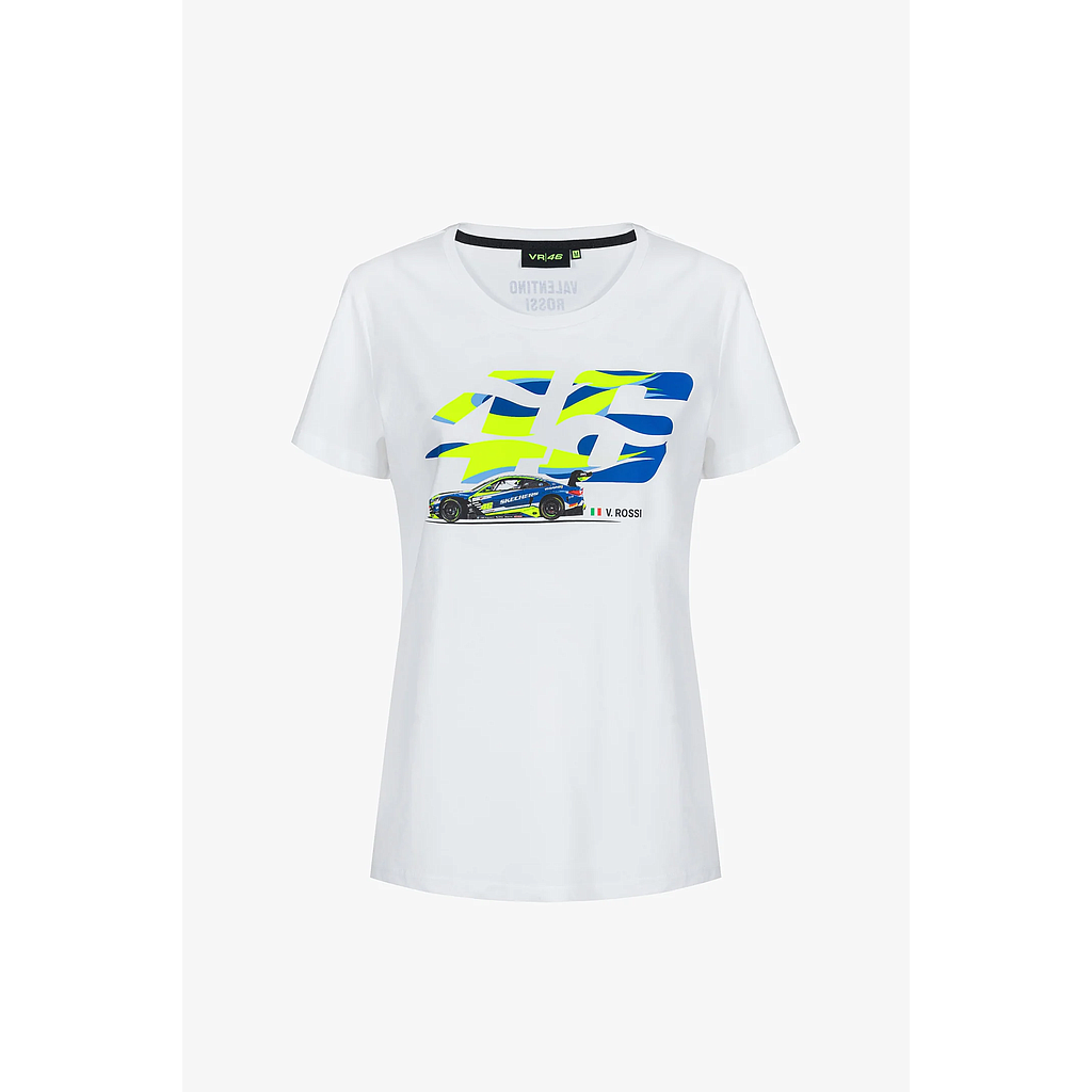 Camiseta VR46 Fan 24 lady white