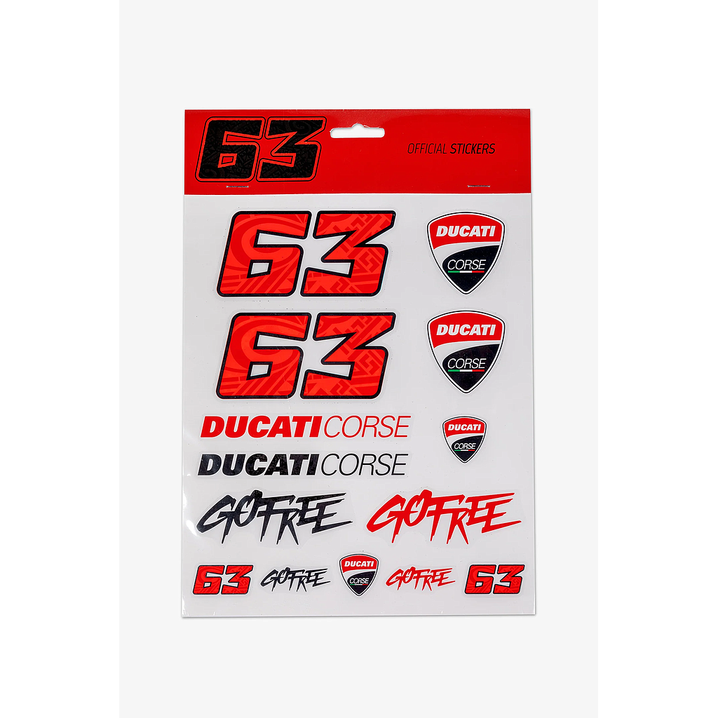 Stickers BAGNAIA DUCATI