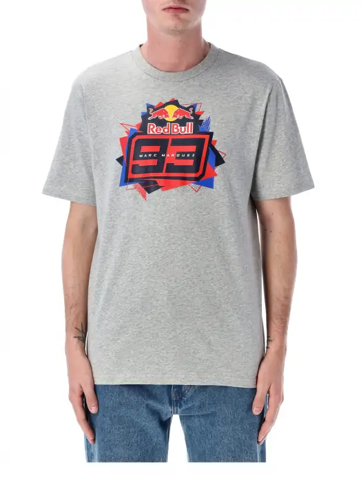 Camiseta MARQUEZ REDBULL front logo grey