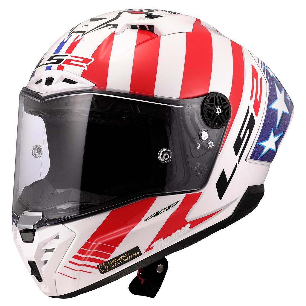 CASCO LS2 FF805 THUNDER C GP AERO réplica BAZ