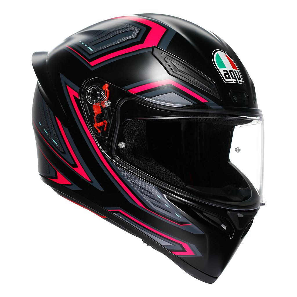 CASCO AGV K-1 S E2206 Sling matt black/pink