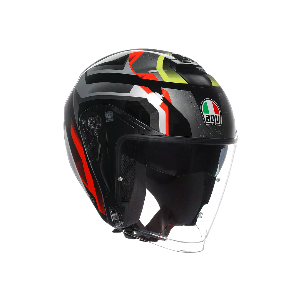 CASCO AGV IRIDES E2206 Zurigo bk/red/yw