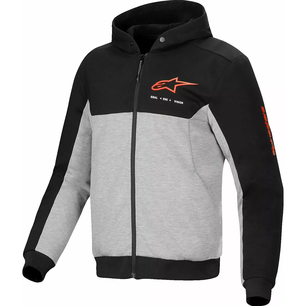 CHAQUETA ALPINESTARS CHROME V2 sport black/grey/red