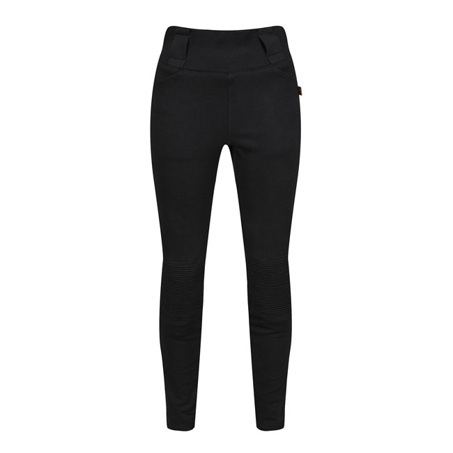 Leggings MOTOGIRL Ribbed black lady
