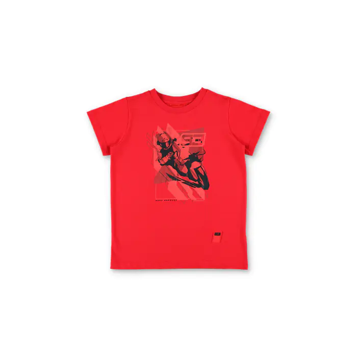 Camiseta MARQUEZ GRAPHIC bike red niño