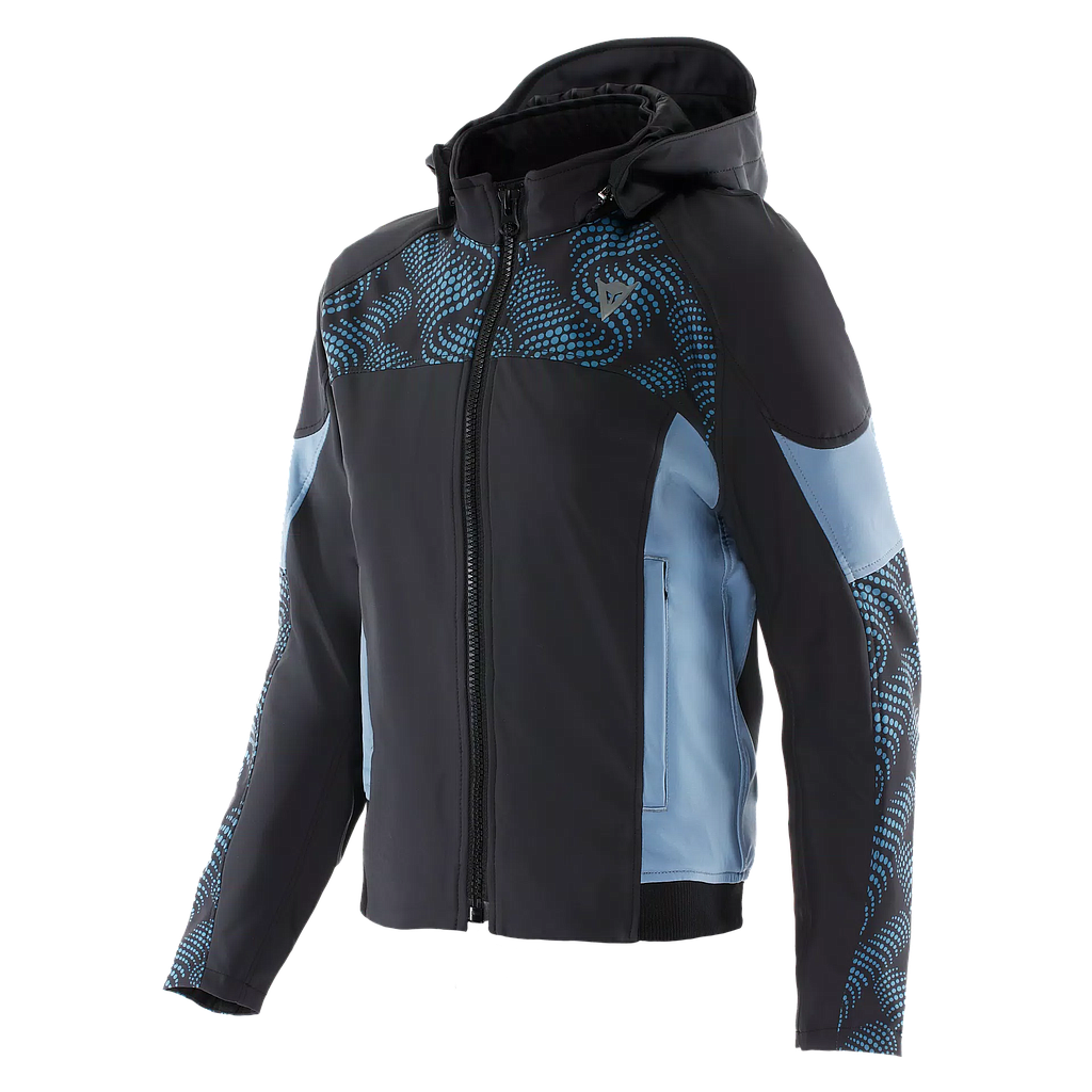 CHAQUETA DAINESE IGNITE 2 black/blue mirage lady
