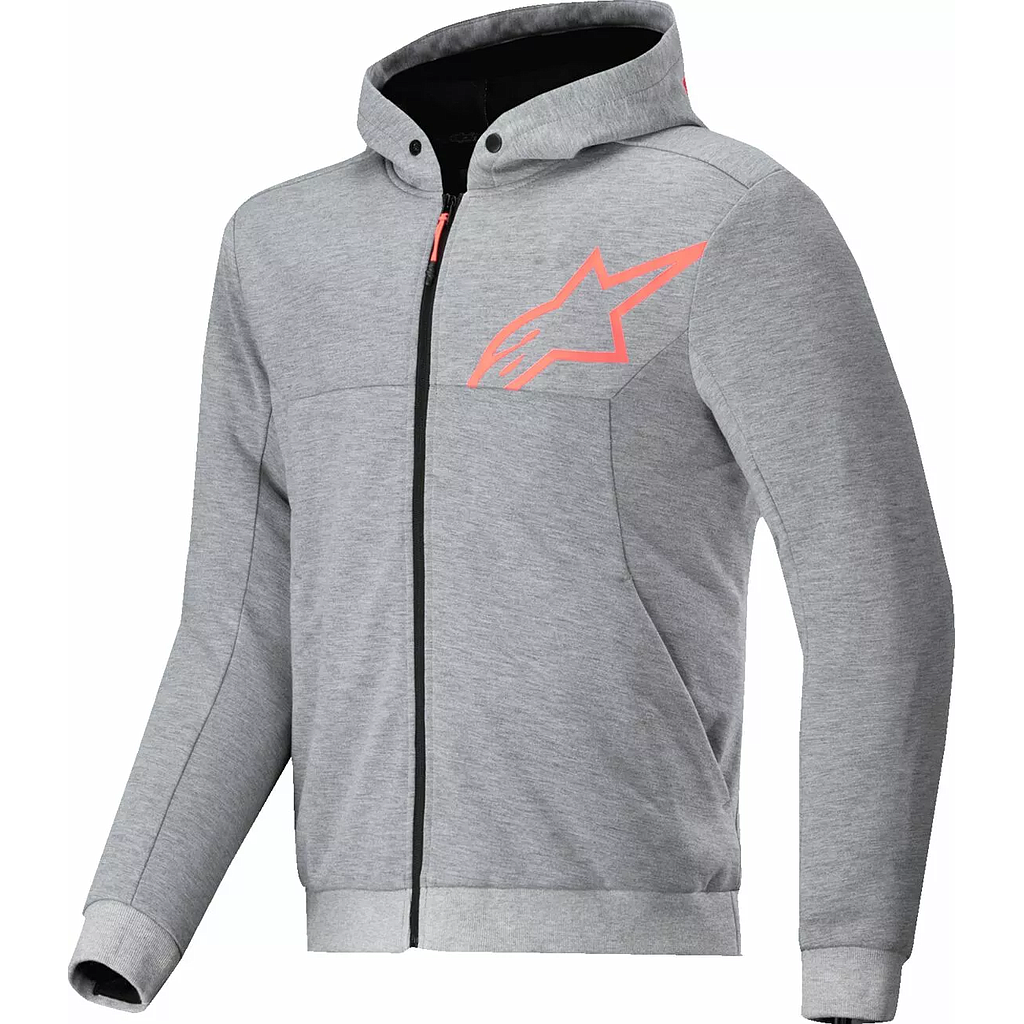 Chaqueta ALPINESTARS CHROME V2 sport grey/red