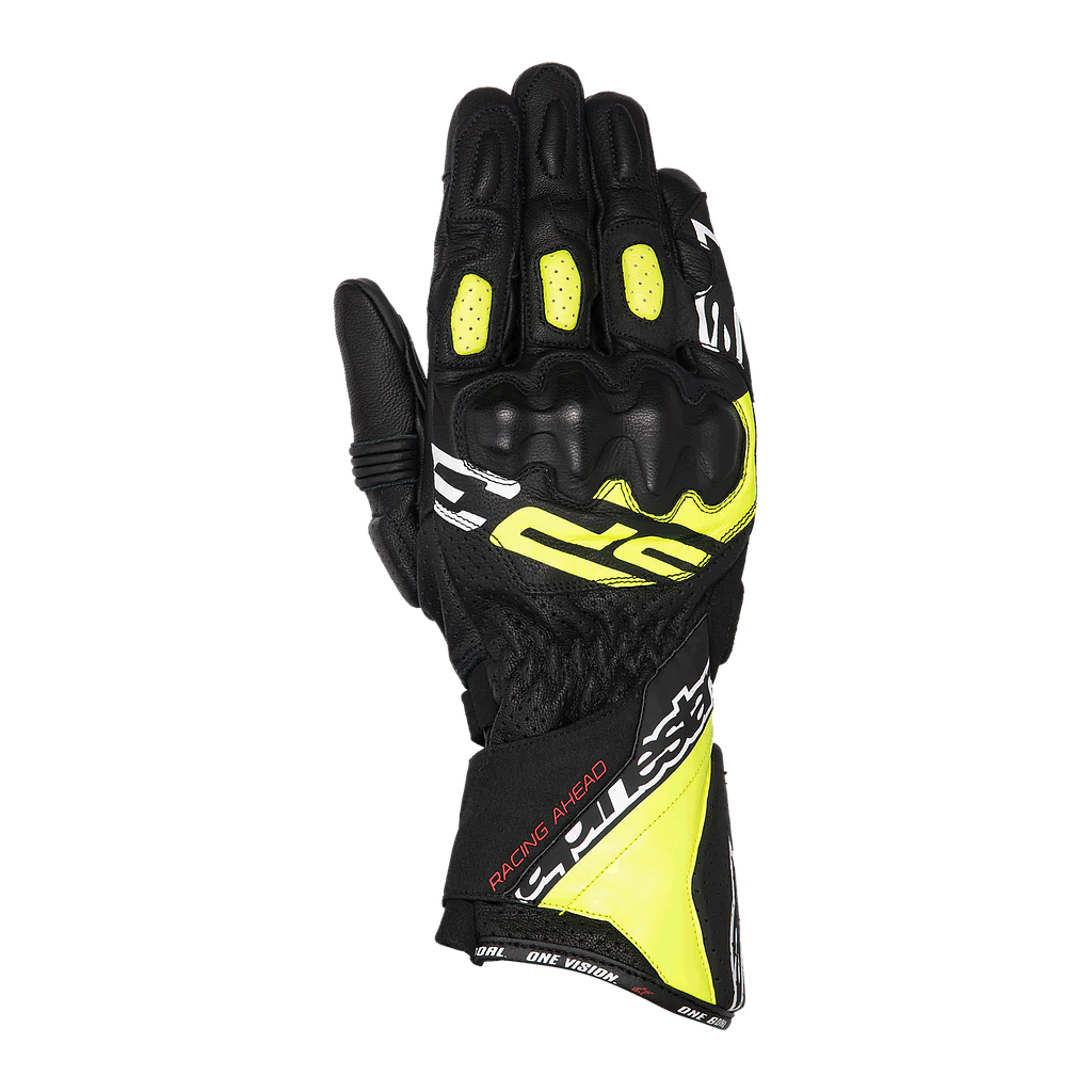 Guantes ALPINESTARS SP-3 bk/yw/wh