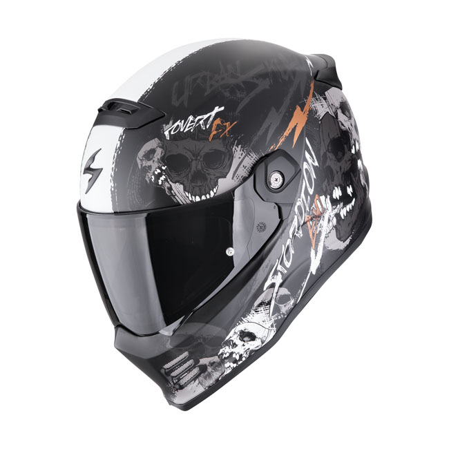 CASCO SCORPION COVERT FX SKULLZ