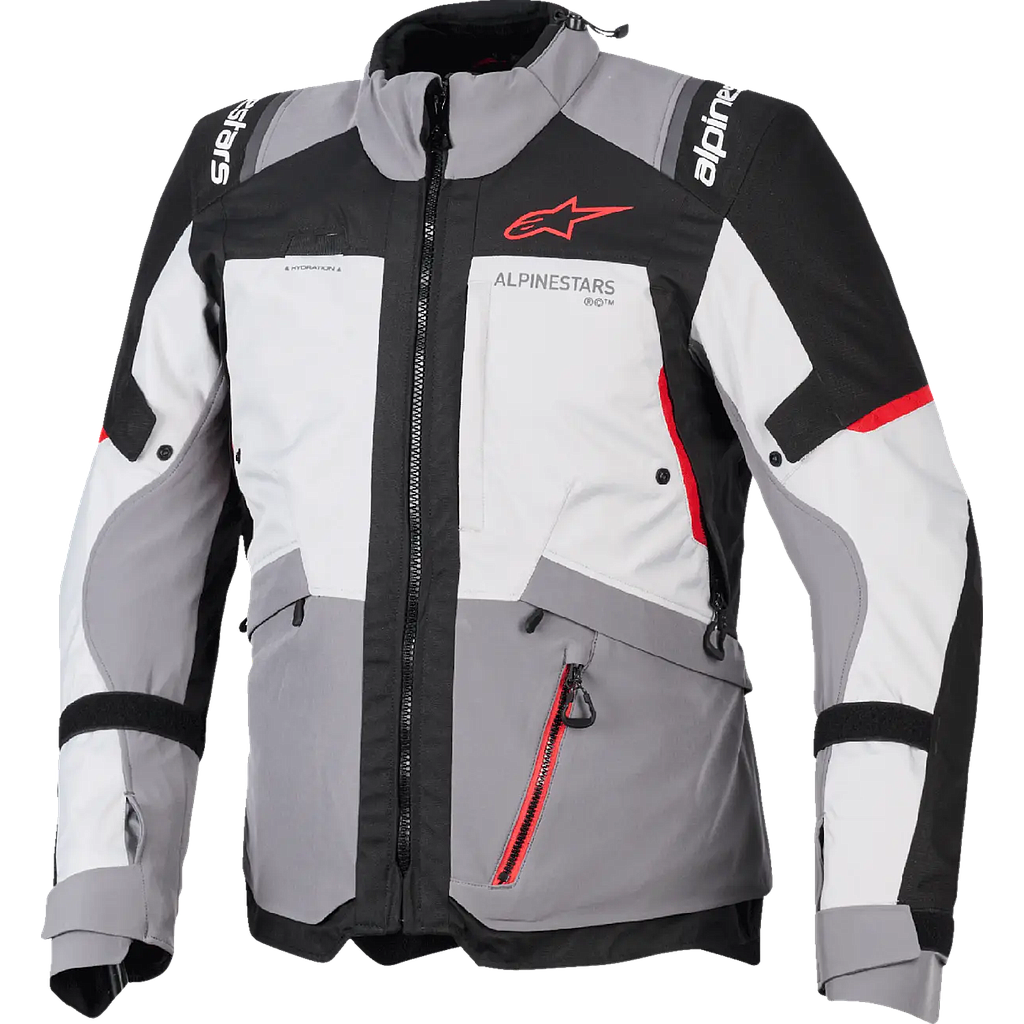 Chaqueta ALPINESTARS ANDES V4 WP gray/black/red