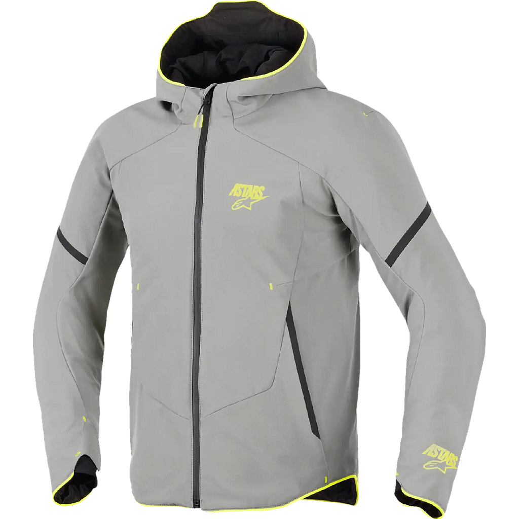 Chaqueta ALPINESTARS AEROSHELL WP gray/yellow