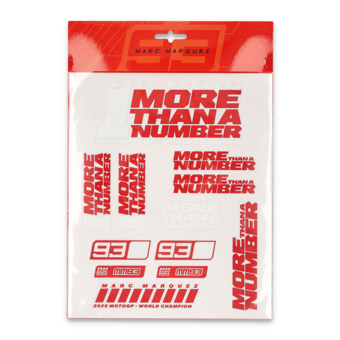 STICKER MARQUEZ World Champ 2025