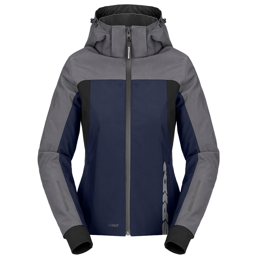 Chaqueta SPIDI HOODIE H2OUT II lady bl/gy