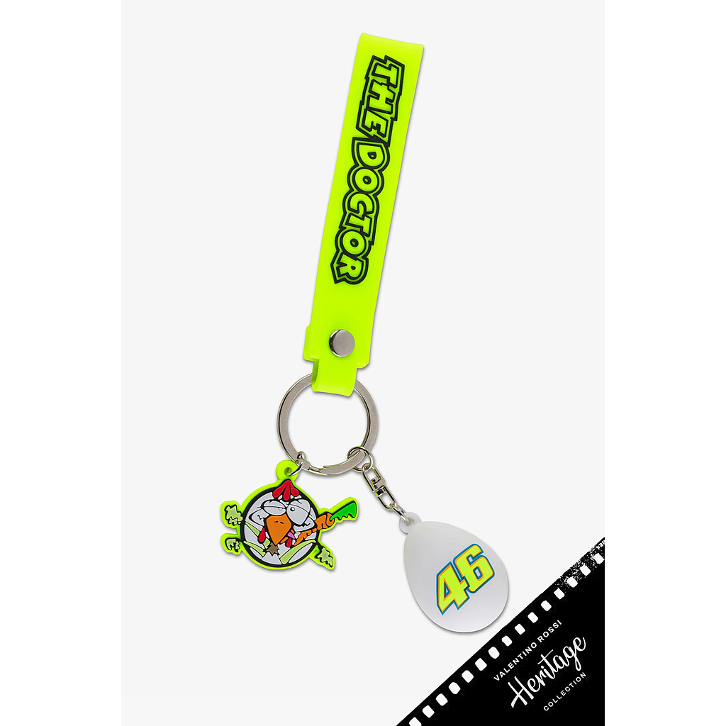Llavero VR46 Huevo de Gallina Vieja 46 Heritage