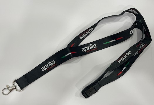 Llavero APRILIA lanyard bk